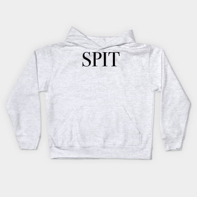 Spit Fancyson Kids Hoodie by Spit Designs